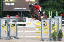 Nations cup CSIOJ JOsephine Bøgh Boegh Bogh laurenz casall laurin winner van dejk verdi emillion Hingstekåring Herning 2018 CSI* grand prix horseshow casall ask casall