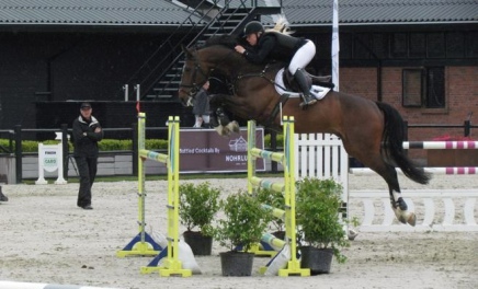 Sir Flik Flak DM Absolute Horses 2015 Josephine Boegh Bogh Bøgh vinder 1. runde fører DM sir flik flak